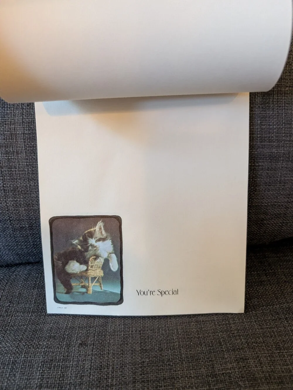 Vintage Cat & Dog Notepad!